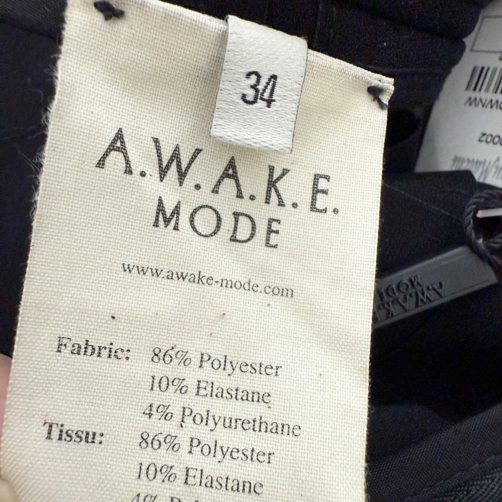 NWT A.W.A.K.E MODE The Weaved Midi Tank Dress in Black Size XS - Picture 13 of 16